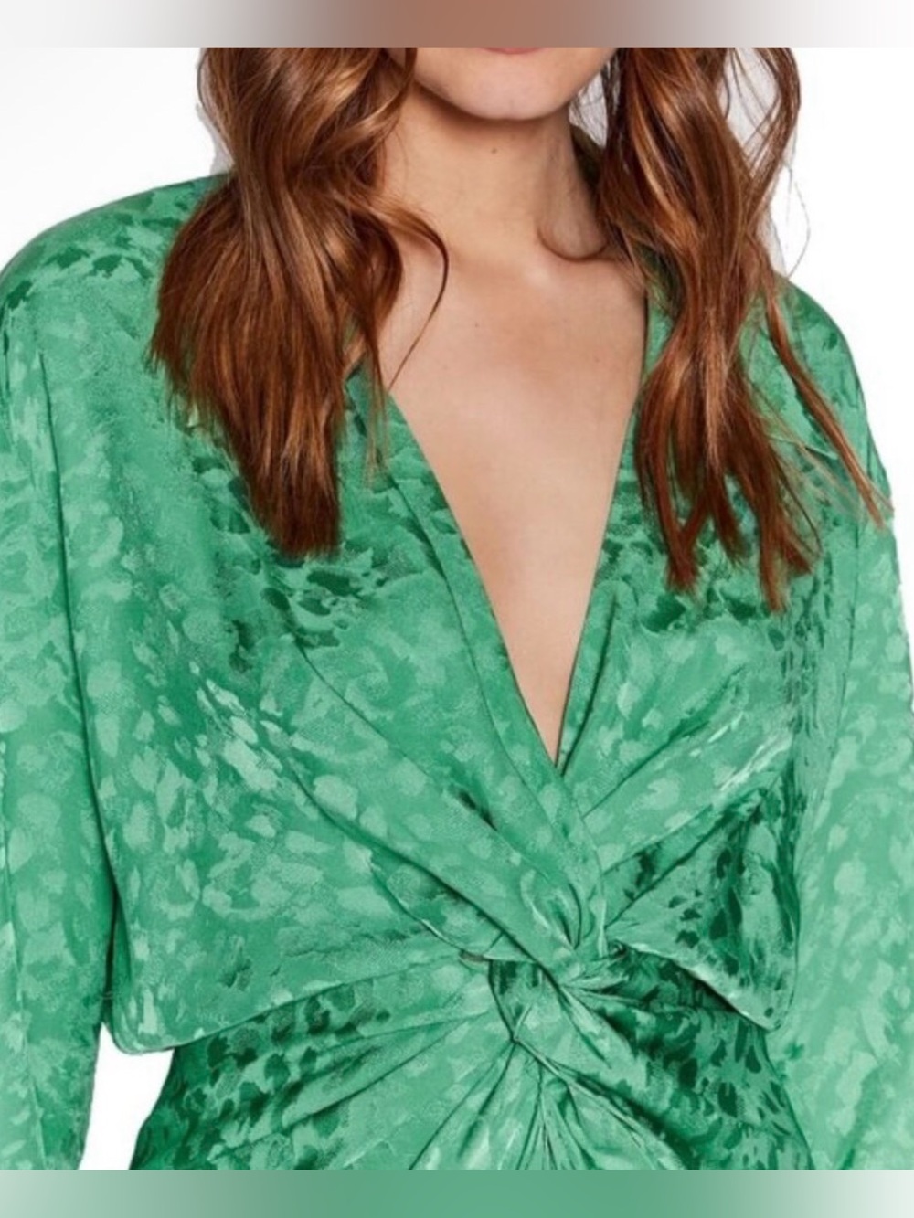 Zadig & Voltaire Rozo Leopard Jacquard Silk Dress size M NWOT